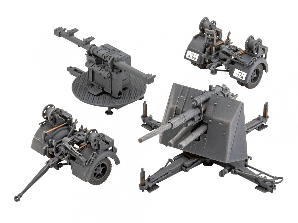 Revell 03325 8.8 cm Flak 37 + Sd.Anh.202 1/72 – immagine 3