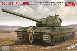 Amusing Hobby 35A013 Super Conqueror FV 214 Conqueror Mk I with spaced armor 1/35