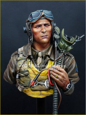 Young Miniatures YM1856 USAAF FIGHTER PILOT 1944 1/10 – imagen 2