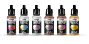 Vallejo 77090 Eccentric The Shifters Set of 6 paints 17ML - Magic Dust
