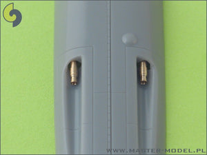 Master AM-48-011 Bf 109 G5 - G14, K armament set (MG 131 tips) &amp;amp; Pitot Tube (1/48) – image 3