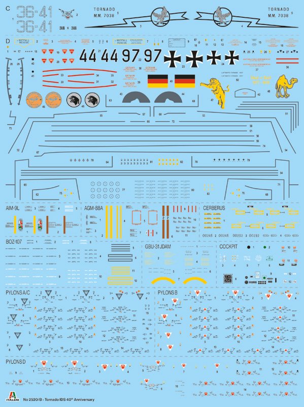 Italeri 2520 Tornado IDS 1/32 – image 5