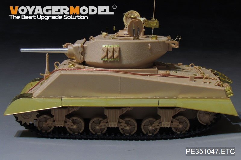 Voyager Model PE351047 WWII US M4A3E2 JUMBO Track Covers（For MENG TS-045）1/35 – Bild 3