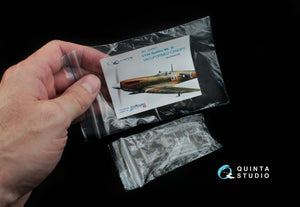 Quinta Studio QC144001 Spitfire Mk.IX vacuuformed clear canopy, 3 pcs (for Eduard kit) 1/144 – zdjęcie 5