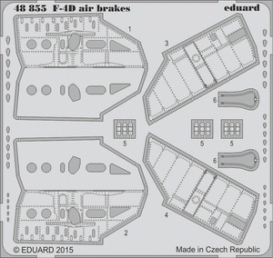 Eduard 48855 F-4D airbrakes 1/48 ACADEMY