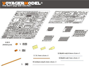 Voyager Model PE35303 WWII German Panzer.IV Ausf.D mit 75mm Kw.K.40 L/43 basic For DRAGON 6330 1/35 – image 5