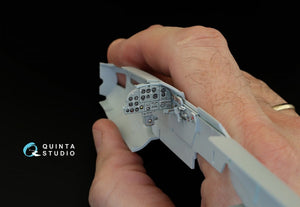 Quinta Studio QD48072 Il-2 Single seat 3D-Printed &amp;amp; colored Interior on decal paper (for kit) 1/48 – image 6