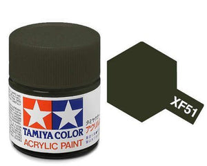 Tamiya 81351 Acrylic XF-51 Khaki Drab 23ml