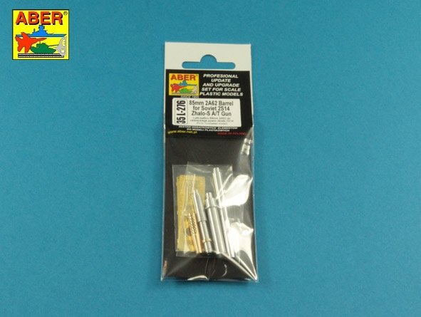 Aber 35L-276 85mm 2A62 barrel for Soviet 2S14 Zhalo-S anti-tank gun 1/35