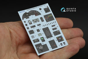 Quinta Studio QD48248 Lancaster B Mk.I 3D-Printed &amp;amp; colored Interior on decal paper (HK Models) 1/48 – imagen 10