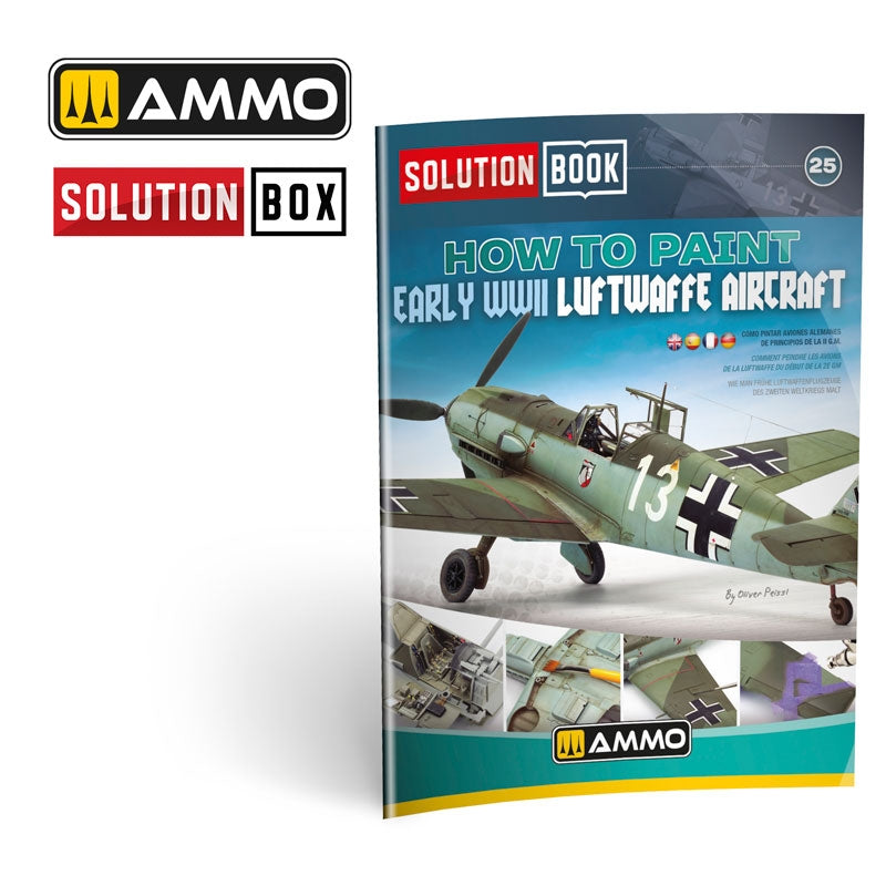 AMMO of Mig Jimenez 7730 SOLUTION BOX 25 - Early WWII Luftwaffe Aircraft – Bild 4