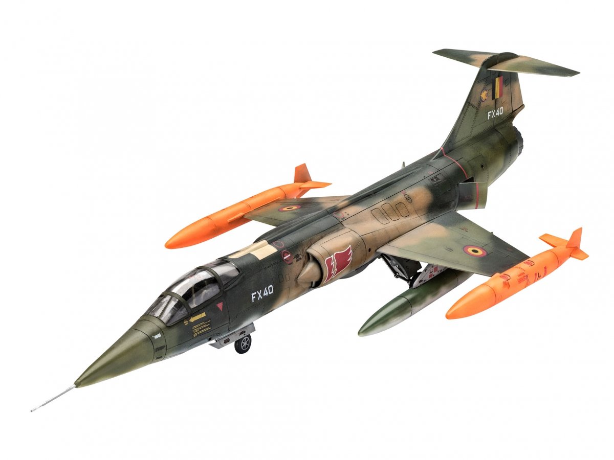 Revell 03879 F-104 G Starfighter RNAF/BAF 1/72 – immagine 2