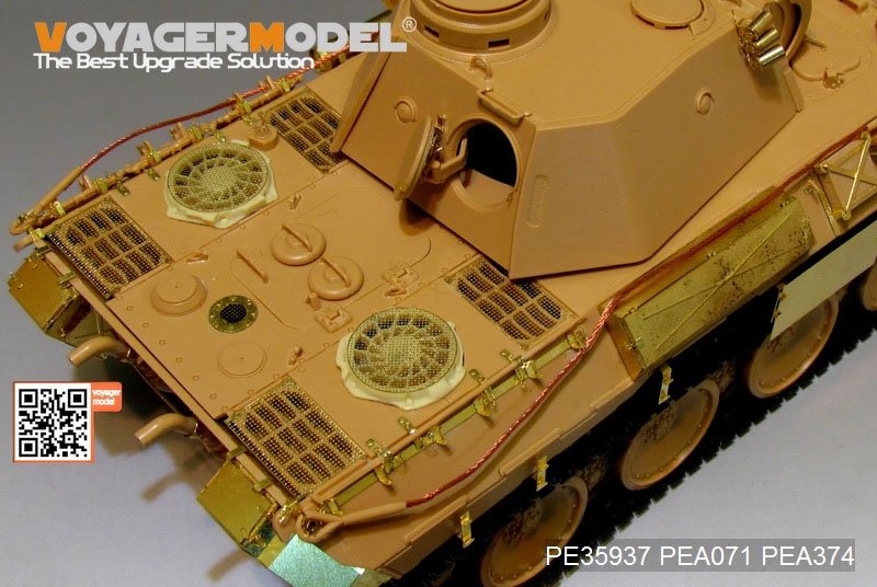 Voyager Model PE35937 WWII German Panther D Tanks Basic For MENG TS-038 1/35 – image 8