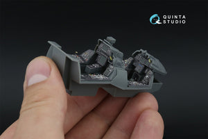Quinta Studio QDS-48593 F-14D Super Tomcat 3D-Printed &amp;amp; colored Interior on decal paper (GWH) (Small version) 1/48 – image 9