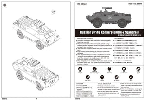 Trumpeter 05515 Russian 9P148 Competition BRDM-2 Spandrel (1/35) – image 3