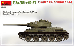 MiniArt 35293 T-34/85 w/D-5T PLANT 112. SPRING 1944 1/35 – obrázek 6