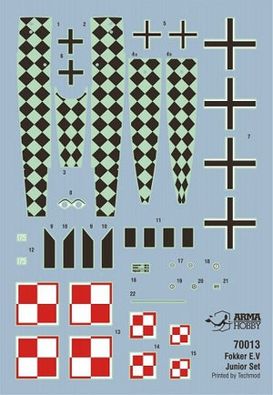 Arma Hobby 70013 Fokker EV Junior set 1/72 – immagine 4
