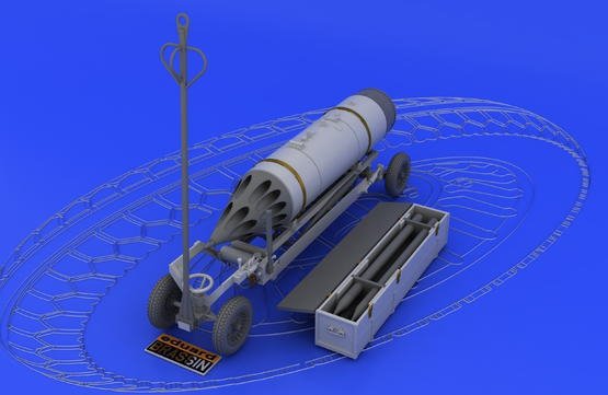 Eduard 648046 Rocket launcher B-8M1 and loading cart 1/48 – image 3