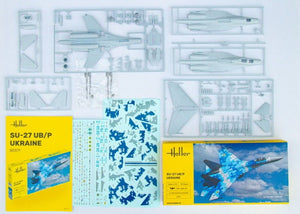 Heller 56371 Starter Set - SU-27 UB/P Ukraine 1/72 – zdjęcie 4