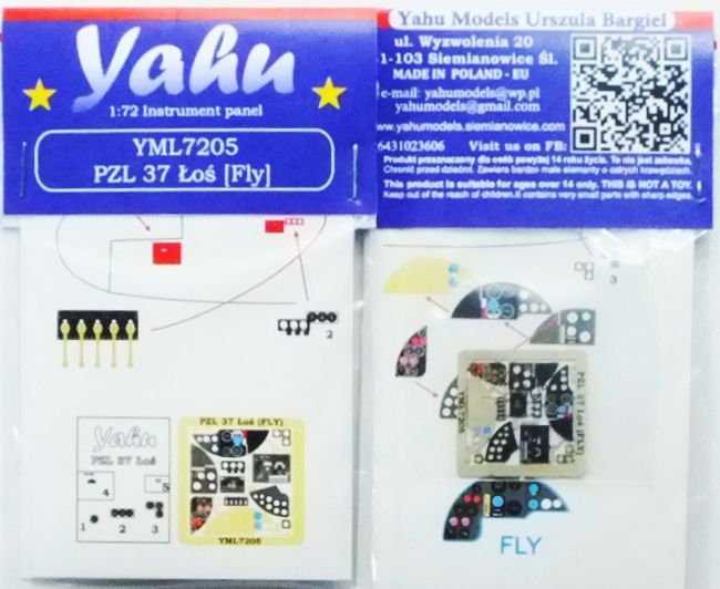 Yahu YML7205 PZL Łoś - Vol (1/72)