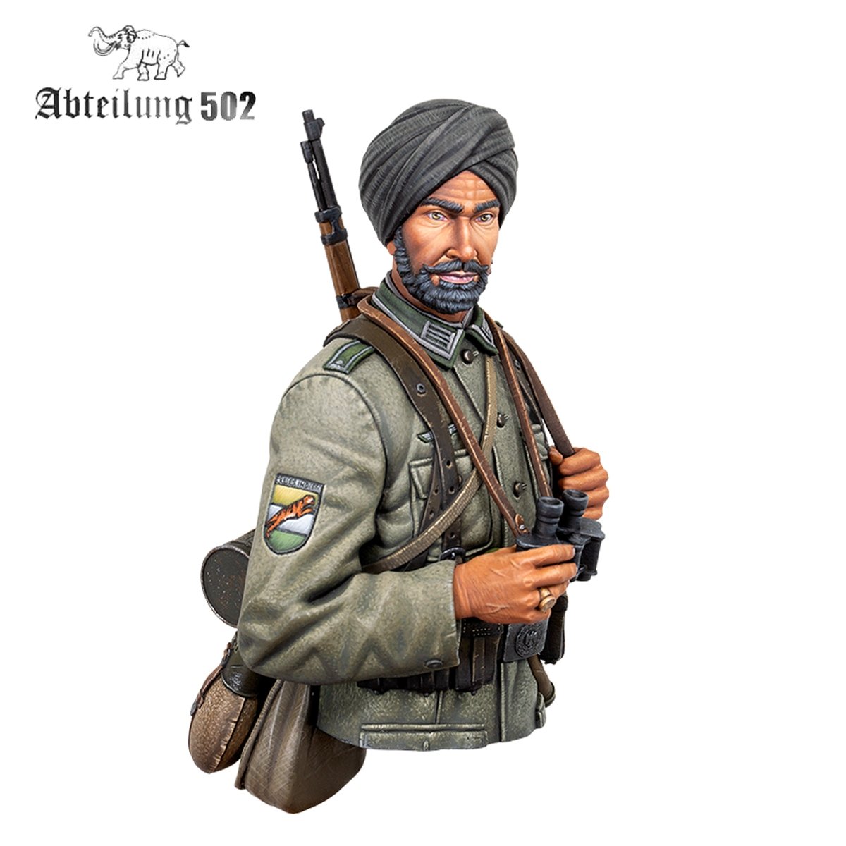 502 Abteilung ABT1004 FREIES INDIEN LEGION – HISTORIC FIGURE SERIES BUST 1/10 – obrázek 3