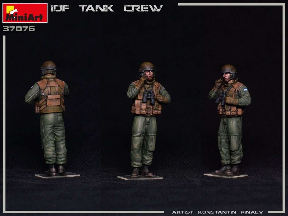 MiniArt 37076 IDF Tank Crew 1/35 – immagine 5