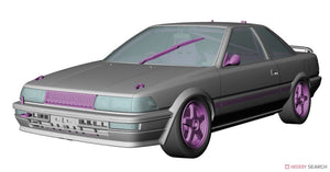 Hasegawa HC37 ADVAN Corolla Levin AE92 1989 Inter TEC 1/24 – obrázek 5