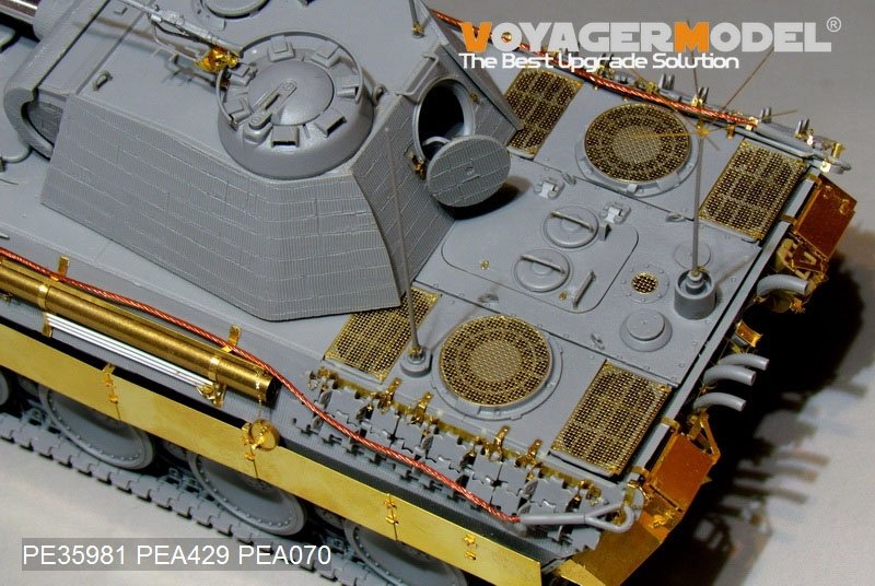 Voyager Model PE35981 WWII German Panther A Tank Basic For TAKOM 1/35 – imagen 10