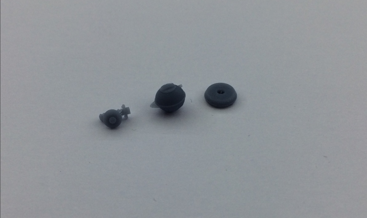 Yamamoto Model Parts YMPTUN18 Engine Accessories 1/24 – Bild 2