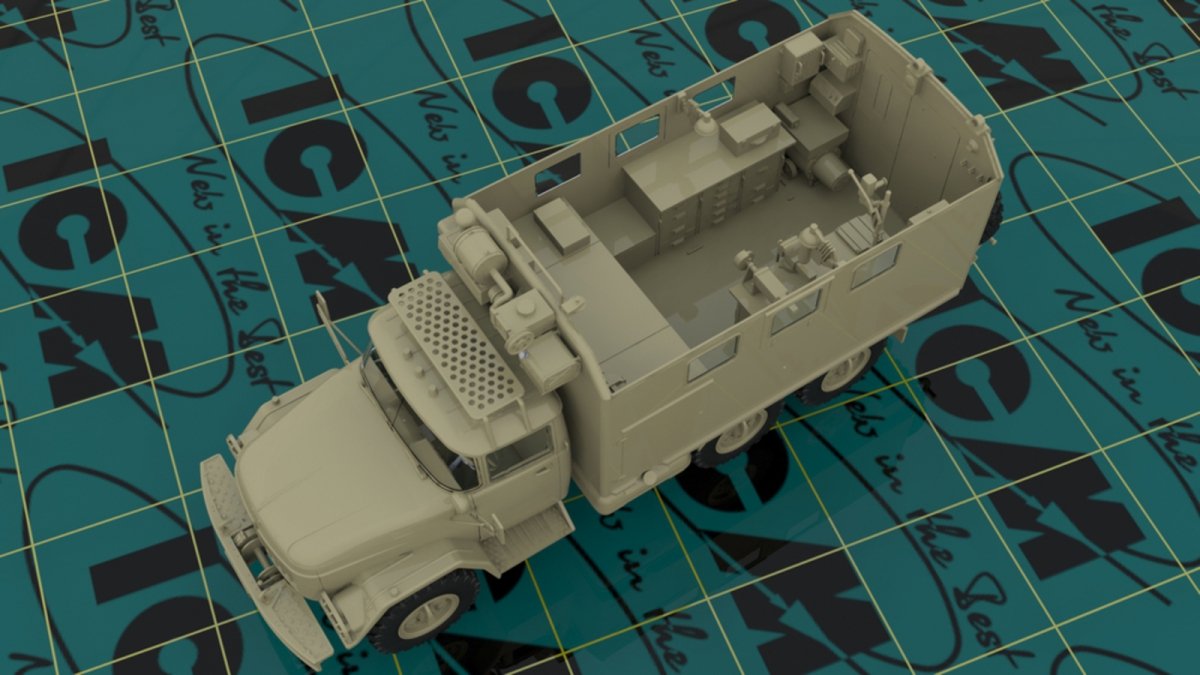 ICM 35520 ZiL-131 MTO-AT, Soviet Recovery Truck 1/35 – image 2