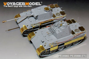 Voyager Model PE35998 WWII German FlaKPanzer V FlaKvierling 20mm MG 151/20 Basic For TAKOM 2105 1/35 – obrázek 13