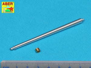 Aber 35L-138 US 76 mm M1A2 barrel with thread protector for Sherman M4 series tanks with M62 mount Tasca (1/35) – obrázek 2