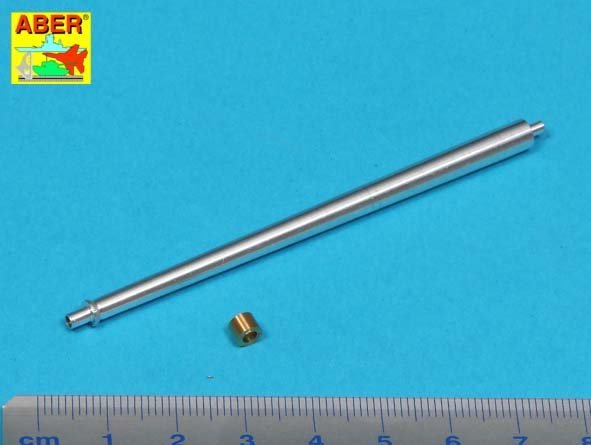 Aber 35L-138 US 76 mm M1A2 barrel with thread protector for Sherman M4 series tanks with M62 mount Tasca (1/35) – obrázek 2