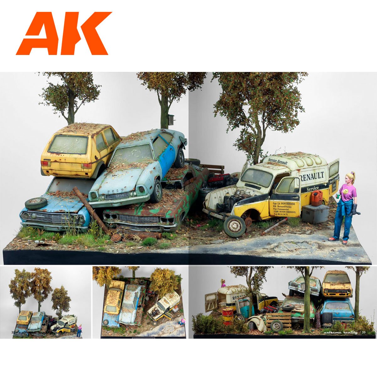 AK Interactive AK529 EXTREME REALITY 5 – THE BEAUTY OF OLD &amp;amp; WEATHERED – immagine 6
