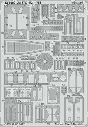 Eduard BIG33146 Ju 87G-1/2 BORDER MODEL 1/35 – imagen 4