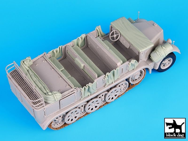 Black Dog T35073 Sd.Kfz 7 accessories set 1/35 – Bild 4