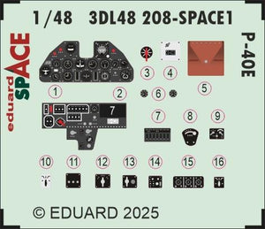 Eduard 3DL48208 P-40E SPACE Eduard 1/48  – image 3