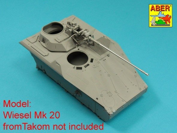 Aber AB16L-20 16 L-20 Barrel for German 20mm Rh202 MK 20 DM6 gun 1/16 – Bild 2