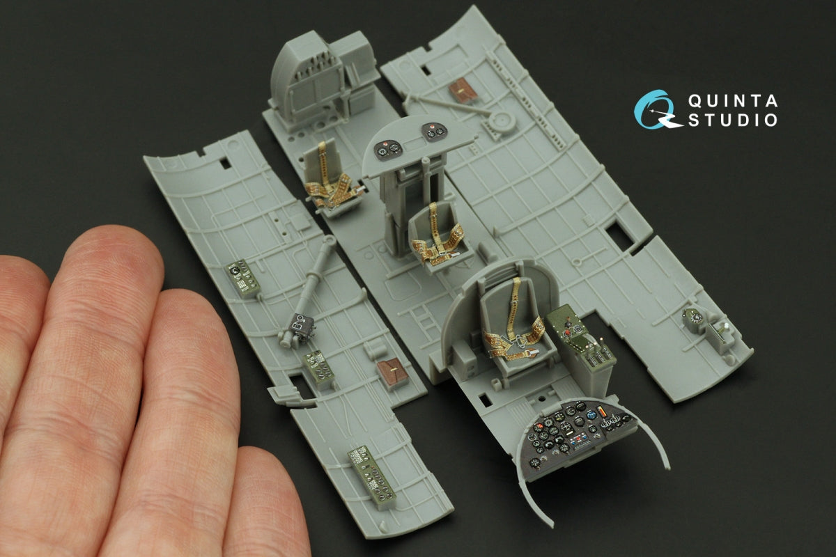 Quinta Studio QD48478 Nakajima B5N2 Kate 3D-Printed colored Interior on decal paper (Hasegawa) 1/48 – obrázek 7