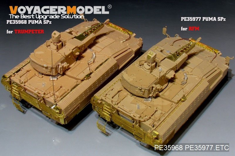 Voyager Model PE35968 Modern German Schutzenpanzer PUMA Basic For HOBBYBOSS 83899 1/35 – obrázek 20