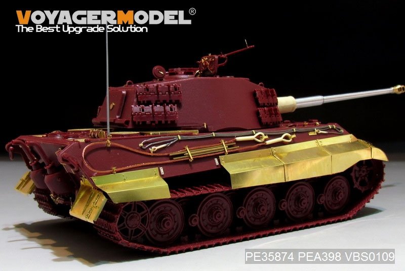 Voyager Model PE35874 WWII German King Tiger (Hensehel Turret) for MENG 1/35 – image 3
