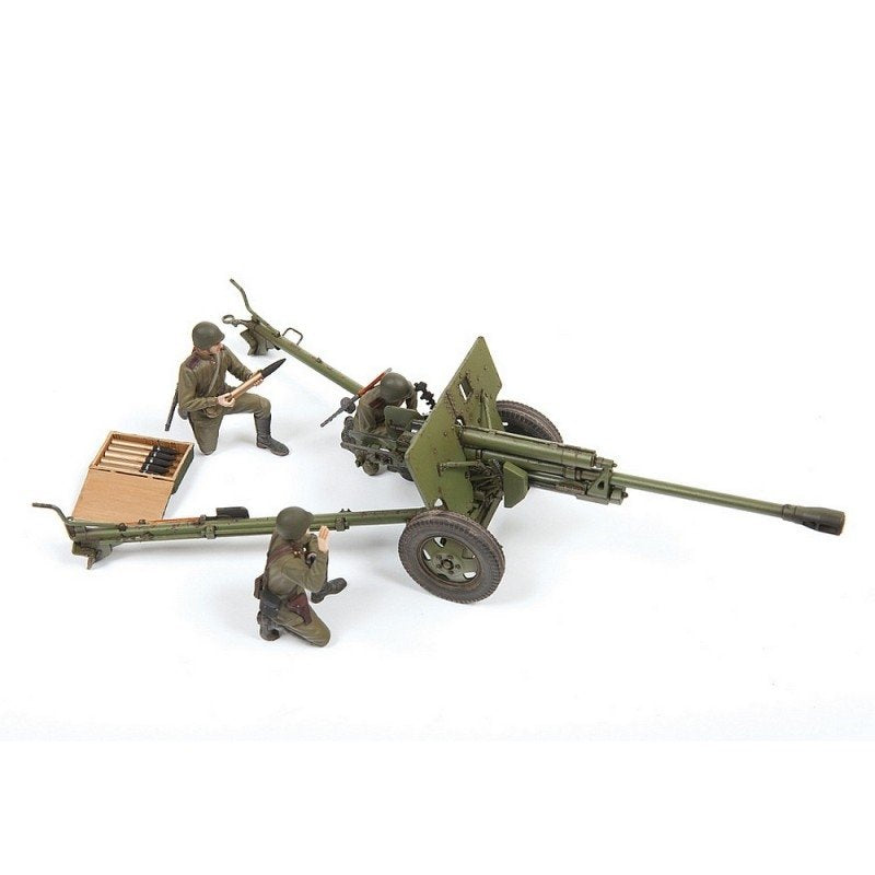 Zvezda 3671 Soviet 76mm Anti-Tank Gun Zis-3 w/CREW 1/35 – image 5