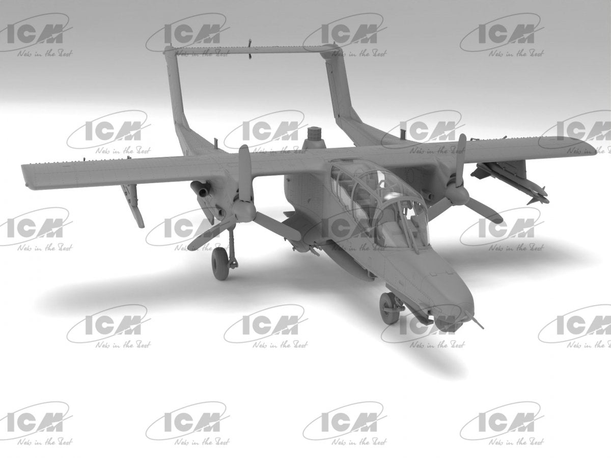 ICM 48302 Desert Storm US aircraft OV-10A and OV-10D+, 1991 1/48 – obrázek 4