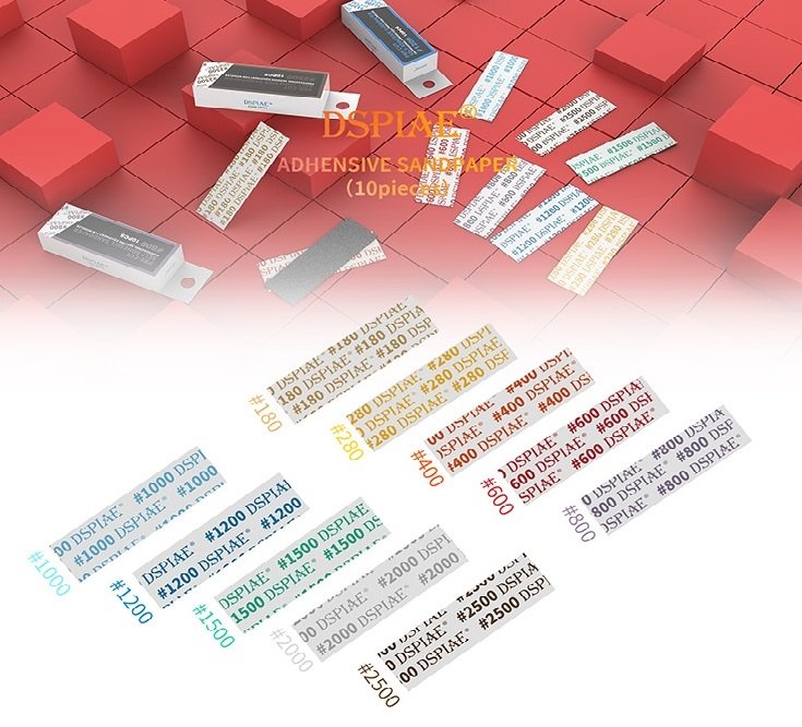 DSPIAE MSP-280 #280 DIE-CUTTING ADHESIVE SANDPAPER – obrázek 6