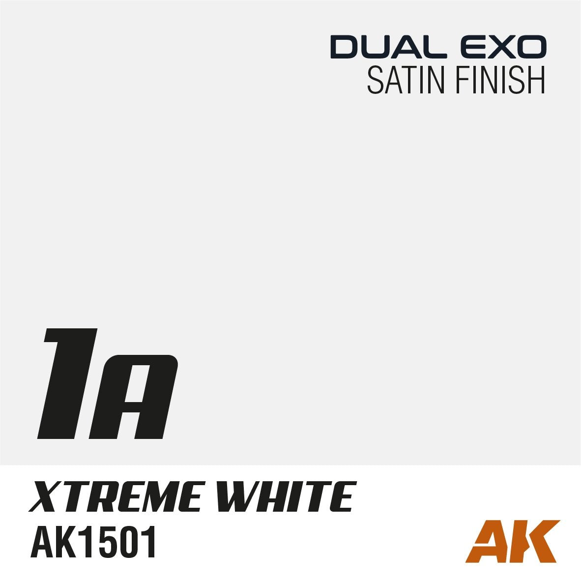 AK Interactive AK1501 DUAL EXO 1A – XTREME WHITE 60ML – zdjęcie 2