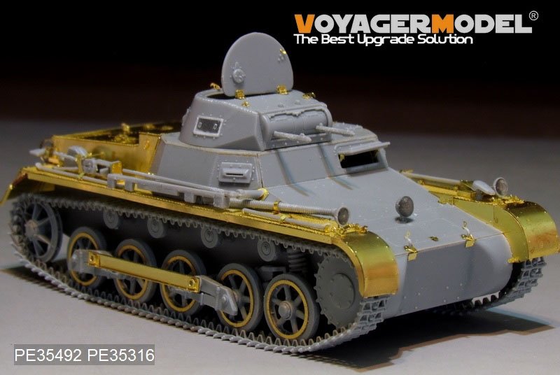 Voyager Model PE35492 WWII German Pz.Kpfw.I Ausf. B basicfor DRAGON 6186 1/35 – image 3