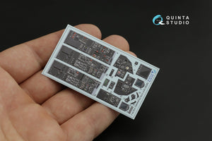 Quinta Studio QD32118 F-117A 3D-Printed &amp;amp; colored Interior on decal paper (Trumpeter) 1/32 – image 13