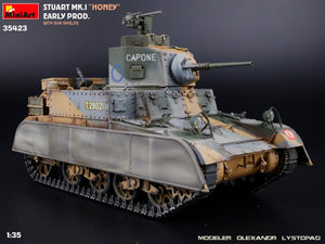 MiniArt 35423 Stuart Mk.I “Honey” Early Production w/Sun Shields 1/35 – image 11