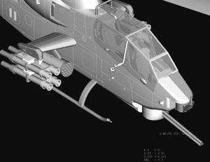 Hobby Boss 87224 AH-1F Cobra Attack Helicopter 1/72 – image 6