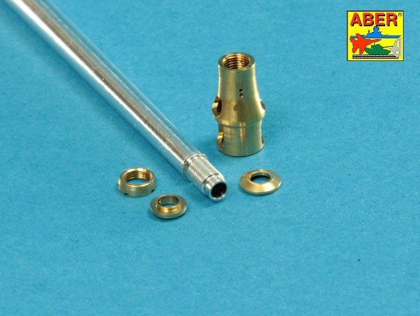 Aber 35L-241 7.5 cm barrel with muzzle brake for Panther Ausf.A (1/35)